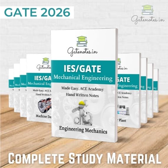 Complete GATE Mechanical Engineering Handwritten Notes 2026