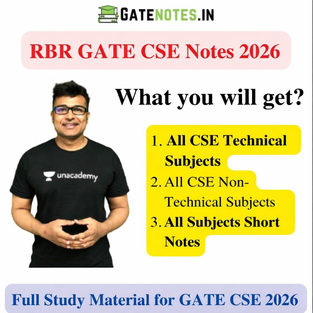 GATE CSE 2026 Study Material