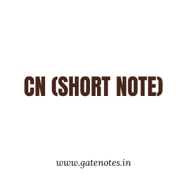 GATE CSE Handwritten short Notes CN(short notes)