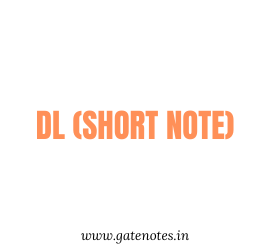 GATE CSE Handwritten short Notes DL(short notes)